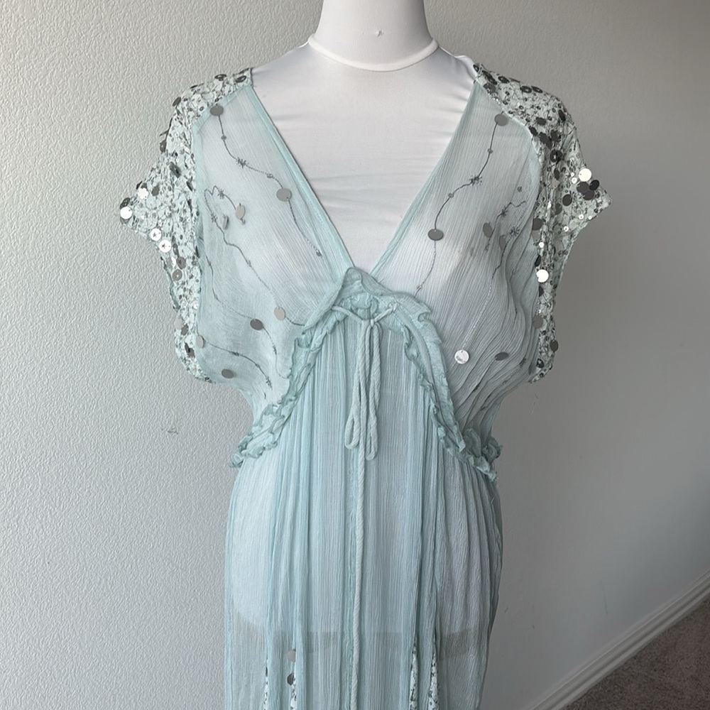 Free People Make A Splash Embellished Top - Picture 10 of 13